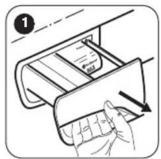 ZANUSSI ZWF 0147 BX - NETTOYAGE DU DISTRIBUTEUR DE PRODUIT DE LAVAGE - 1