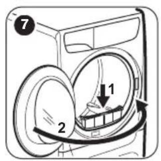 ZANUSSI ZP8340DH - REINIGEN DES SIEBS - 7