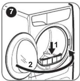 ZANUSSI ZP8340DH - HET FILTER SCHOONMAKEN - 7