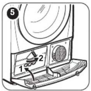ZANUSSI ZP8340DH - REINIGING VAN DE CONDENSATOR - 5