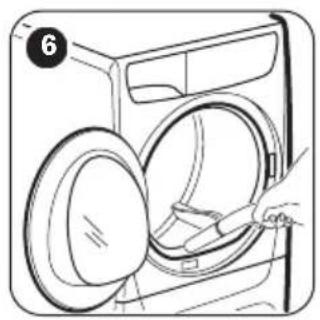ZANUSSI ZP8340DH - REINIGEN DES SIEBS - 6