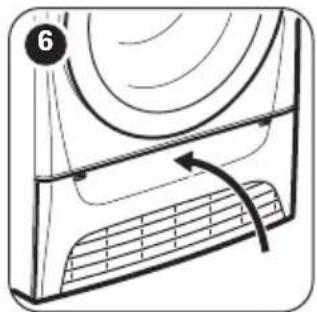 ZANUSSI ZP8340DH - REINIGING VAN DE CONDENSATOR - 6