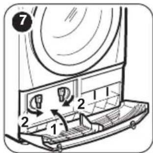 ZANUSSI ZP8242DC - NETTOYAGE DU CONDENSEUR - 7