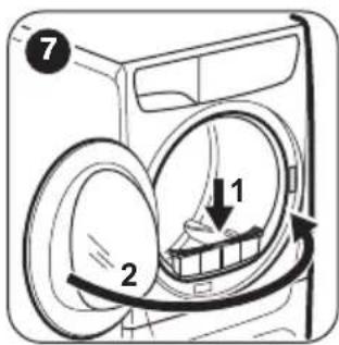 ZANUSSI ZP8242DC - NETTOYAGE DU Filtre - 7
