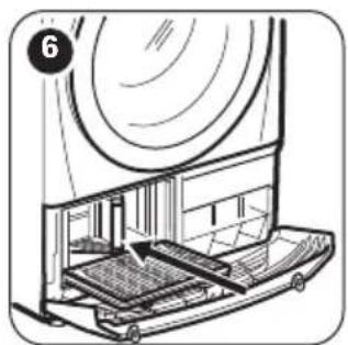 ZANUSSI ZP8242DC - REINIGING VAN DE CONDENSATOR - 6