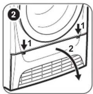 ZANUSSI ZP8242DC - NETTOYAGE DU CONDENSEUR - 2