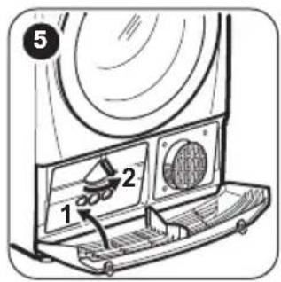 ZANUSSI ZP7330DH - Nettoyage du condenseur - 5