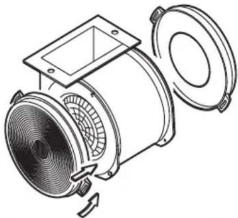 ZANUSSI ZHC60156X - Filtro de carvão activo NAO lavavel - 1