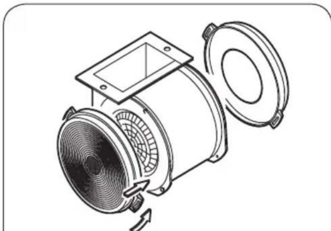 ZANUSSI ZHC60156X - Der NICT haschbare Aktivkohlefilter - 1