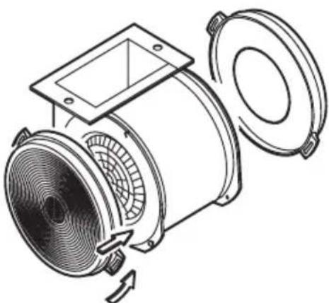 ZANUSSI ZHC60156X - ByrilbHn fInbTp, HE niDnae mTTIO - 1