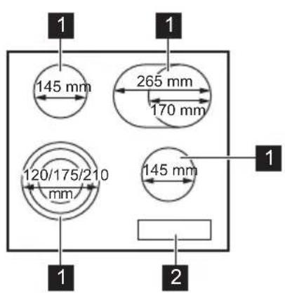 ZANUSSI ZEV6747FBA - KOCHFELDANORDNUNG - 1