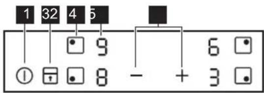 ZANUSSI ZEI6840XBV - INDELING BEDIERINGSPANEEL - 1