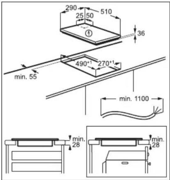 ZANUSSI ZEE3922IXA - ANSCHLUSSKABEL - 3