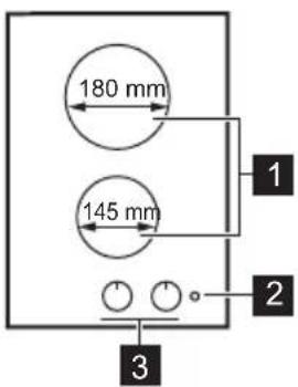 ZANUSSI ZEE3922IXA - INDELING KOOKPLAAT - 1