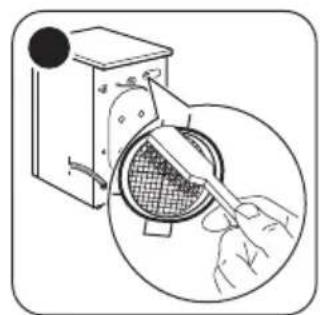 ZANUSSI ZWF8143BR - HET FILTER VAN DE TOEVOERSLANG EN HET KLEPFILTER REINIGEN - 3