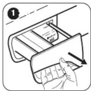 ZANUSSI ZWF 8167 BW - NETTOYAGE DU DISTRIBUTEUR DE PRODUIT DE LAVAGE - 1