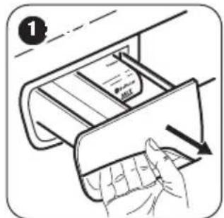 ZANUSSI ZWF 81473 W - HET AFWASMIDDELDOSEERBAKJE REINIGEN - 1