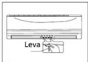 ZIBRO S 3225 - Regolazione dell'orientamento del flusso di aria orizzontale (su - giu) - 1