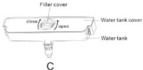 ZEROWATT ZMFM 5142W - Tips til vandbeholderen - 1