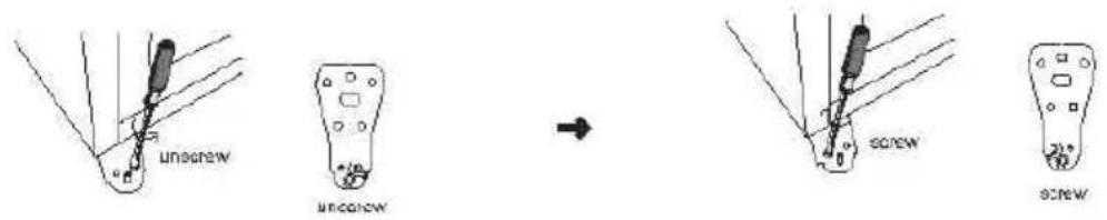 ZEROWATT ZMDS 5122S - REVERSING THE DOOR SWING - 10