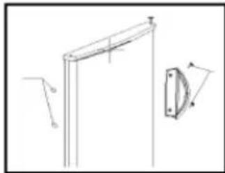 ZEROWATT ZMDS 5122S - INVERSIONE DEL SENSO DI APERTURA DELLA PORTA FRIGO - 12