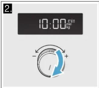 BOSCH BEL554MS0W - Setting the grill - 2