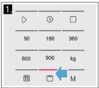BOSCH BEL554MS0W - Setting the grill - 1