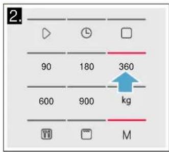 BOSCH BEL554MS0W - Example: 360 W, 25 minutes - 1