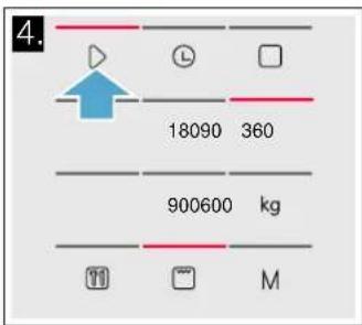 BOSCH BEL554MS0W - 按下  按键。 - 2