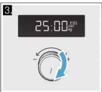 BOSCH BEL554MW0W - 实例:360W,25分钟 - 2
