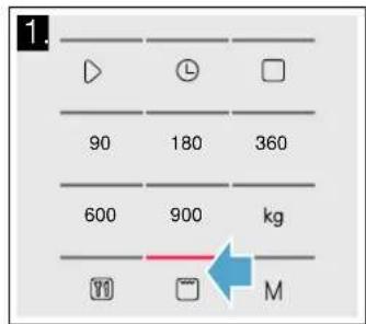 BOSCH BEL554MW0W - 设置烧烤 - 1
