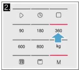 BOSCH BEL524MS0W - Example: 360 W, 25 minutes - 1
