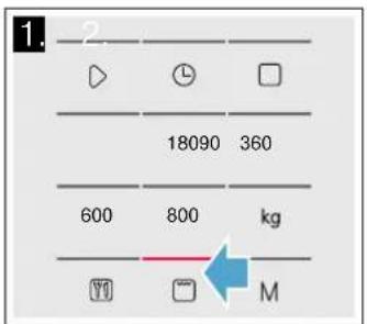 BOSCH BEL524MS0W - Setting the grill - 1