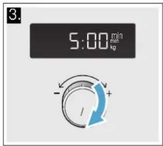 BOSCH BEL524MS0W - Setting the microwave and grill - 3