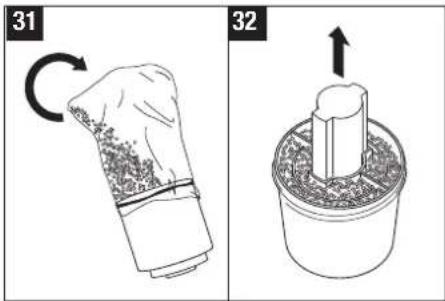BONECO U7135 - Option B: Replace the resin - 5