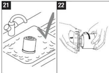 BONECO U7135 - Option A: remplacement de la cartouche complete - 5