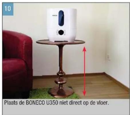 BONECO U350 - INGEBRUIKNAME EN UITSCHAKELEN - 6