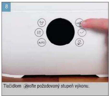 BONECO U350 - UVEDENIE DO PREVÁDZKY A VYPNUTIE - 4