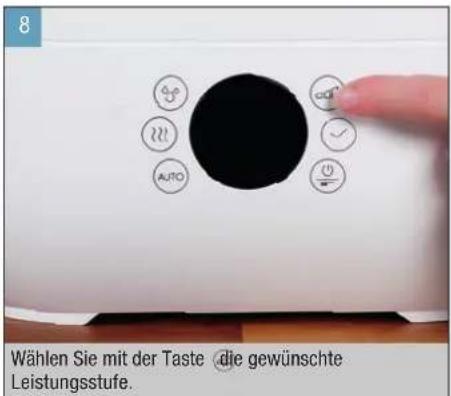 BONECO U350 - INBETRIEBNAHME UND AUSSCHALTEN - 4