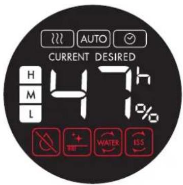 BONECO U350 - INDICAÇOES NO DISPLAY - 1