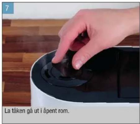 BONECO U350 - TA I BRUK OG SLÅ AV APPARATET - 3
