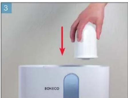 BONECO U350 - 適切存設置場所 - 2