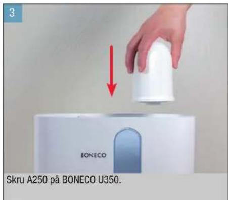 BONECO U350 - RIKTIG PLASSERING - 4