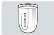 BONECO U350 - REPLACER LE BATONNET IONIC SILVER STICK A7017 - 8