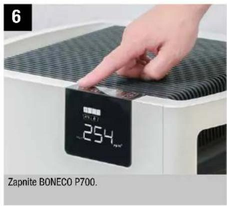 BONECO P700 - UVEDENIE DO PREVÁDZKY - 6
