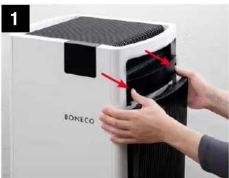 BONECO P700 - ÜZEMBE HELYEZÉS - 1