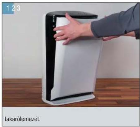 BONECO P340 - AZ ALKATRÉSZEK ÁTTEKINTÉSE ES MEGNEVEZÉSE - 2