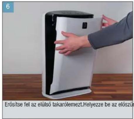BONECO P340 - AZ ALKATRÉSZEK ÁTTEKINTÉSE ES MEGNEVEZÉSE - 7