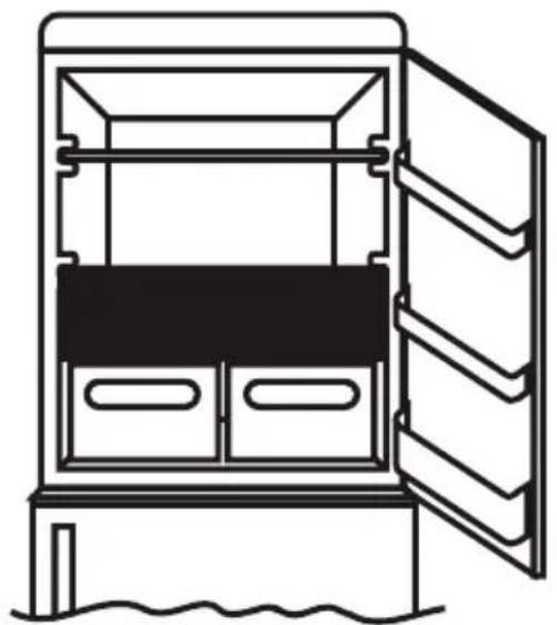 ZEROWATT ZCBS 2165W - Refrigerated section - Chill (not all models) - 1