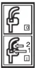 BOSCH ASM 32 F - Inkoppling (se bild E) - 1